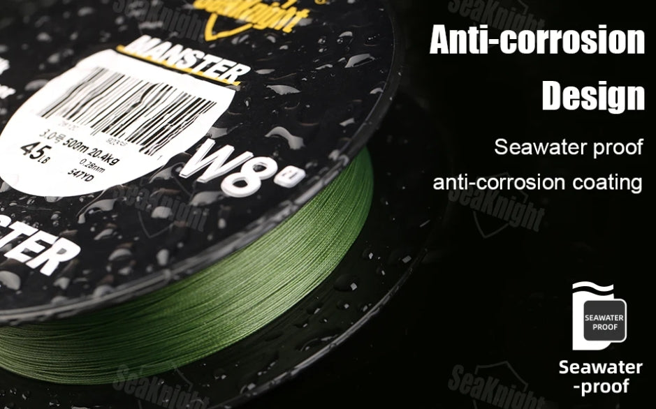 300m 8 strands braided fishing line