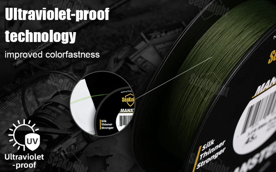 300m 8 strands braided fishing line