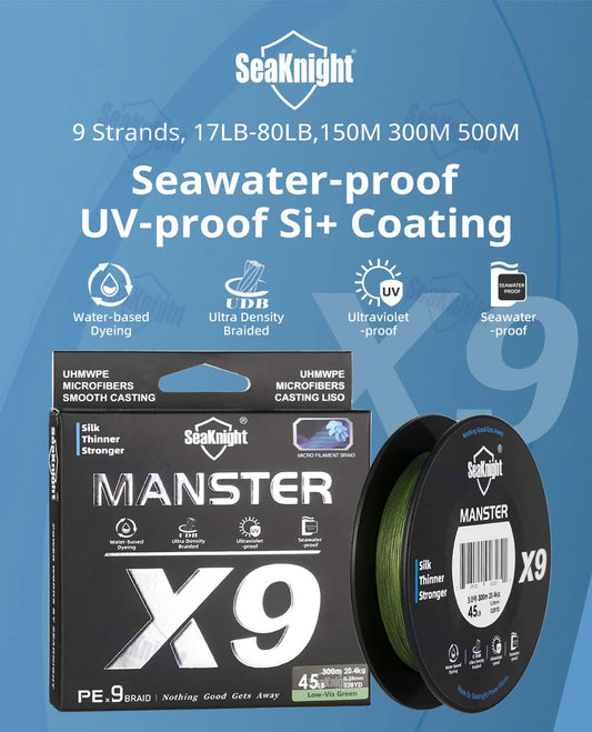 SeaKnight 9 Strands Braid Fishing Line 300m
